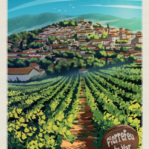 Le village de Pierrefeu-du-Var