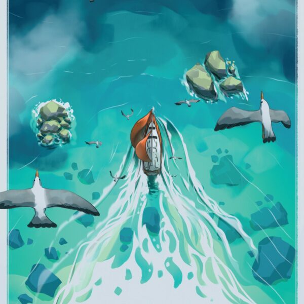 Esprit Méditerranée, le Voilier